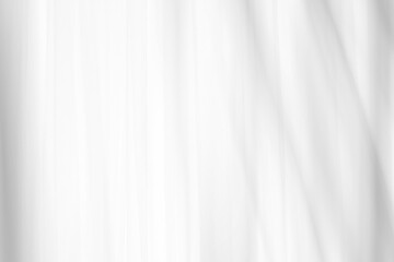 Aufkleber - White gauze a thin translucent fabric or transparent curtain on the window sunlight filter