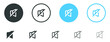 mute icon no sound symbol volume speaker off icons - silent icon symbol	
