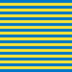 Poster - Pattern stripe seamless yellow and blue striped line. Horizontal  stripe abstract background vector.