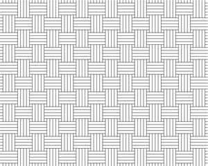 seamless abstract geometric line crisscross weaving pattern background