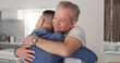 © Kobus Louw/peopleimages.com - I missed you so much son. Shot of a father and son hugging.