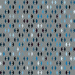 The Blue And Indigo Abstract Patterns, Seamless Pattern