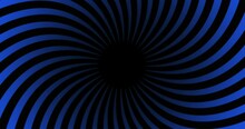 Full Frame Black And Blue Hypnotic Spiral Background