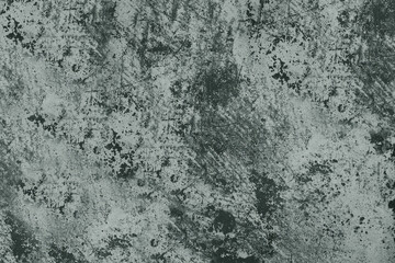 Wall Mural - The old rough texture of a gray concrete wall