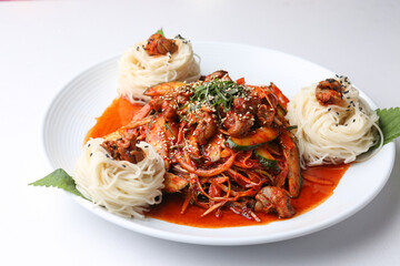  Korean sea snail dish