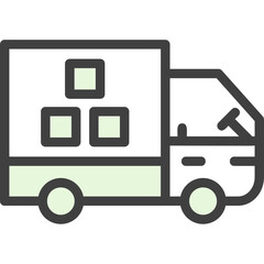 Sticker - Truck Icon