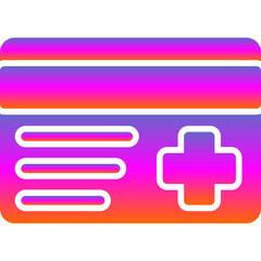 Poster - Insurance Card Icon