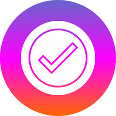 Sticker - Check Circle Icon