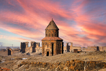 Ani Ruins, Ani is a ruined and uninhabited medieval Armenian city-site situated in the Turkish province of Kars.