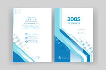 Template vector design for Book cover, Brochure, Annual Report, Magazine, Poster, Corporate Presentation, Portfolio, Flyer, layout.
