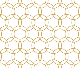 Retro seamless abstract geometric pattern vector.
