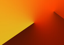 Red And Yellow Gradient Line Background.