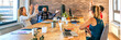 © David Pereiras - Businesspeople celebrating a success in the office