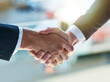 © Nola V/peopleimages.com - Lets seal the deal. Shot of two businesspeople shaking hands.