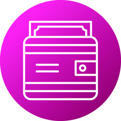 Sticker - Wallet Icon Style