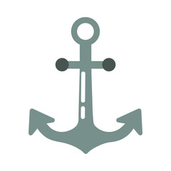 Wall Mural - anchor nautical icon