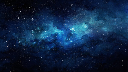 vector cosmic illustration. beautiful colorful space background. watercolor cosmos