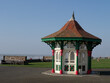 Bexhill seafront shelter.