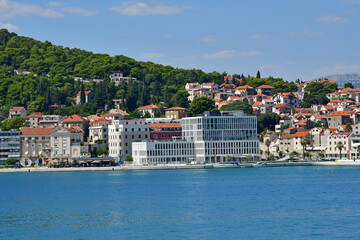 Wall Mural - Split, Croatia - september 5 2021 : picturesque city in summer