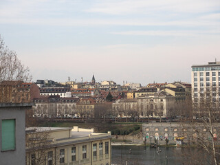 Wall Mural - Aerial view of Turin