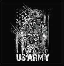 US-ARMY ILLUSTRATION GRAPHIC DESIGN