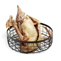 Poster - chicken in a basket