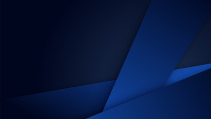 Modern dark blue abstract background paper shine and layer element vector for presentation design. Suit for business, corporate, institution, party, festive, seminar, and talks.