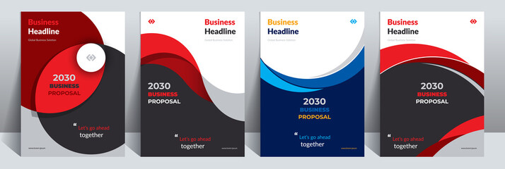 Proposal Catalog Cover Design Template is adept to the Multipurpose Project such as a brochure, annual report, flyer, poster, presentation, catalog, cover, booklet, website, magazine, portfolio, etc