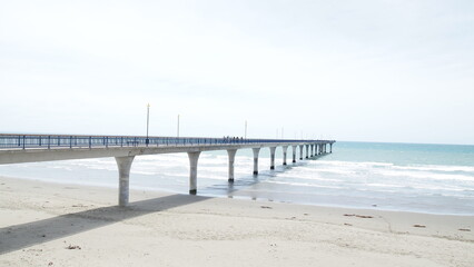 Canvas Print - New Brighton Beach (Christchurch)