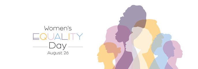 Wall Mural - Women's Equality Day banner.