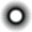 Mandala. Black on white background decorative element. Circular geometric abstract line art. Illustration of pattern for