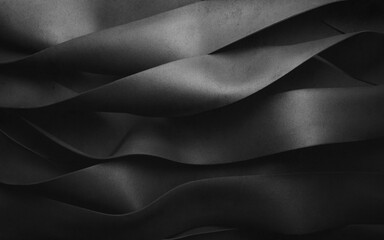 Wall Mural - Wavy shapes, abstract background