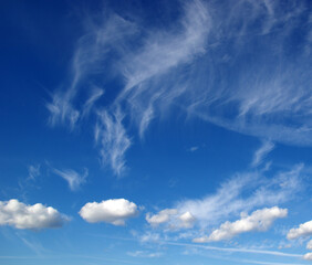 background blue sky