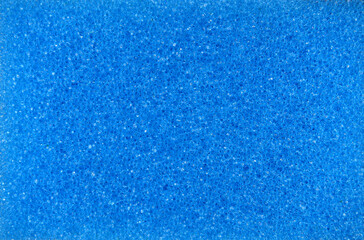 Wall Mural - Blue color cleaning sponge texture.