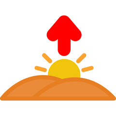 Sticker - Sunrise Icon