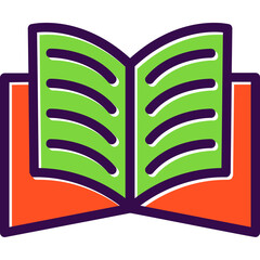 Sticker - Book Icon