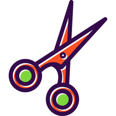 Wall Mural - Scissors Icon