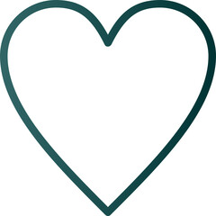 Sticker - Heart  Icon