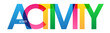© Web Buttons Inc - ACTIVITY colorful vector typography banner