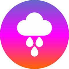 Poster - Rain Icon