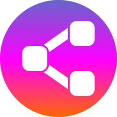 Sticker - Share Icon