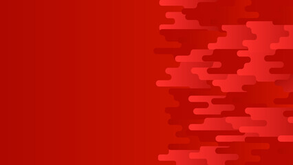 Wall Mural - Modern red abstract background. Presentation design. Suit for business, corporate, institution, party, festive, seminar, and talks.