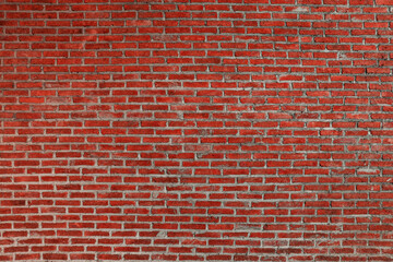 Wall Mural - red brick wall material texture background