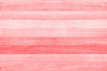 Coral Pink, Salmon And Peach Color Wood Background Texture