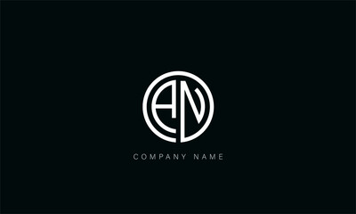 AN, NA, AN, Letters Logo Monogram