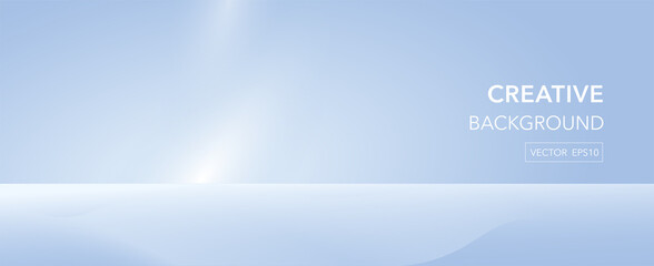 Wall Mural - blue background vector minimal background water color with space tudio background vector