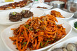 © ToriNim - The Korean food kkomak muchim means spicy cockles.