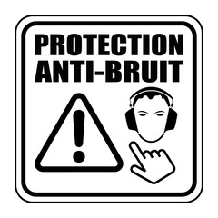 Canvas Print - Logo protection anti-bruit.