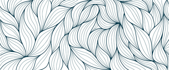 background leaves pattern