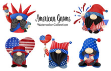 4th Of July American Gnome